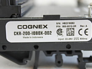 COGNEX CKR-200-I0B0X-002 Checker I/O Box -used-
