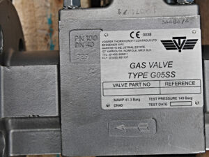 Vosper Throncroft Controls Gas Valve Type G05SS -OVP/unused-