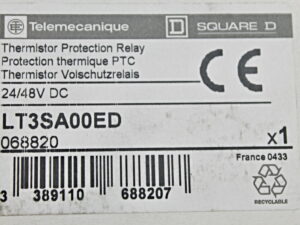 Telemecanique LT3SA00ED Thermistor Protection Relais -OVP/unused-