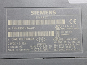 Siemens 7MH4950-1AA01 SIWAREX U E:03 -used-