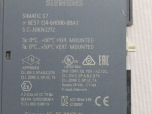 Siemens 6ES7134-6HD01-0BA1 Eingangsmodul -used-