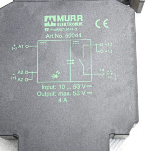 2x MURR Elektronik 50044 Optokopplermodul -used-