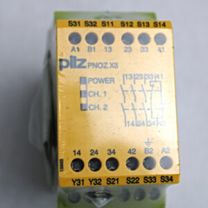 Pilz PNOZ X3 24VAC 24VDC 3n/o 1n/c 1so 774310 Sicherheitsrelais -OVP/unused-