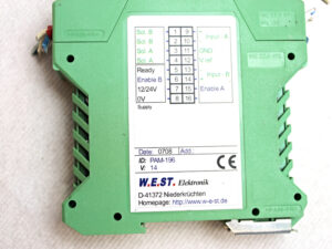 W.E.ST. Elektronik PAM-196 Leistungsverstärker -used-