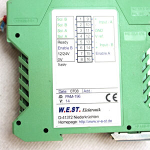 W.E.ST. Elektronik PAM-196 Leistungsverstärker -used-