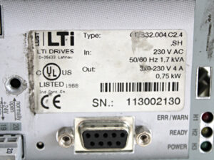 Lust LTI Drives CDB32.004.C3.0.SH Servoregler -refurbished-