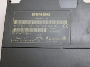 SIEMENS 6ES7331-7KF01-0AB0 SIMATIC S7-300 E-Stand 07 -used-