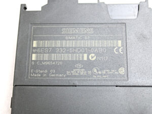 SIEMENS 6ES7332-5HD01-0AB0 Simatic S7-300 E-Stand 03 -used-
