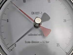 Wika Druckmanometer 0,2 Bar -unused-