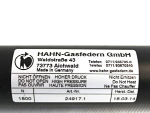 Hahn-Gasfedern 24917.1 Gasdruckfeder N 1800 -used
