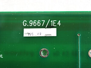 Grafikontrol G.9667/1E4 Circuit Board mit PSA55-7IP -unused-