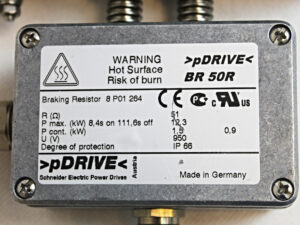 Schneider Electric pDRIVE BR 50R – Bremswiderstand für Frequenzumrichter 1,5kW -used-