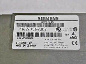 Siemens 6ES5451-7LA12 Simatic S5-E:02 -unused-