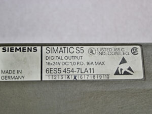 SIEMENS 6ES5454-7LA11 SIMATIC S5 E: 05  -used-