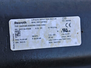 Rexroth 2AD134D-B35OR8-CS06-C2N3 R911287852 + ebm G2D160-AF02-34 -unused-