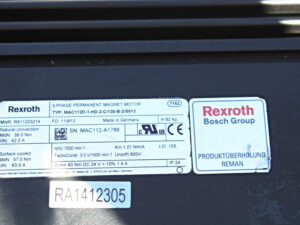 Rexroth MAC112D-1-HD-2-C/130-B-2/S013 R911223214 + LEM-AB112X121  -used-