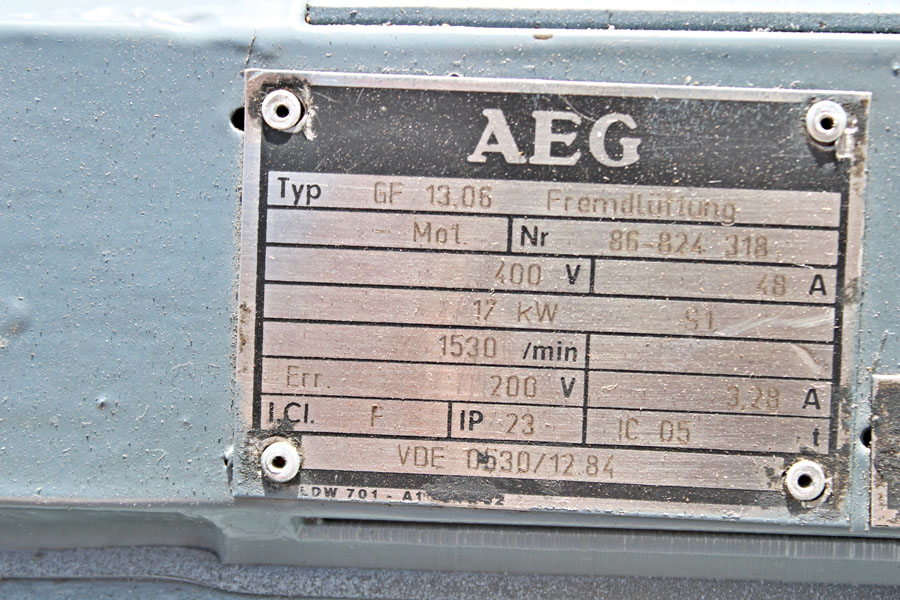 AEG GF 13.06  Motor -used-