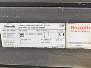 Rexroth MDD112D-N-020-N2L-130GA0 R911255490 + R911251691 -used-