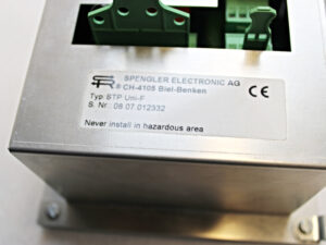 Sprengler AG STP Uni-F Operator Panel -used-