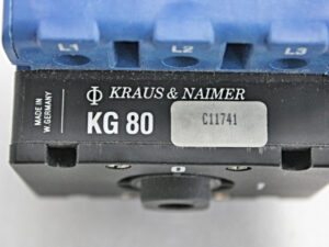 Kraus & Naimer KG80 C11741 Industrial Control Equipment -unused-