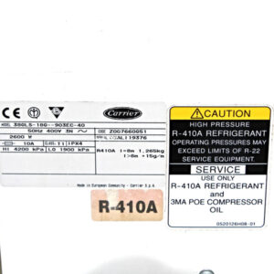 CARRIER 38GLS-18G-903EC+ 42HWS018 OUTDOOR + INDOOR UNIT -used-