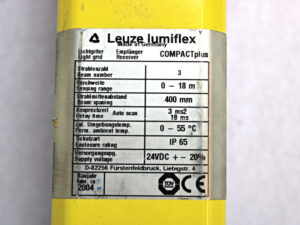 Leuze CPR400/3-mx/R1 Lumiflex COMPACT Plus Receiver  -used-
