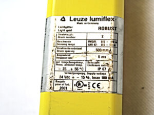 LEUZE Lumiflex RRT 22 ROBUST Transceiver Typ2 EN50100