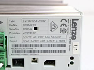 LENZE EVF8202-E-V002 Frequenzumrichter 0,75 kW -used-