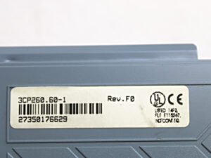B&R 3CP260.60-1 Zentraleinheit (Cover broken) + Pretec Flash 2MB Card -used-