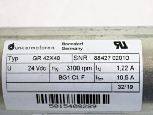 Dunkermotoren GR 42×40 + PLG 42K / i=25:1 -unused-
