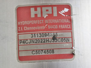 HPI Hydroperfect P4CJN2022HJ33C05N + 1073053795 + 2 Stück 3013079108 -used-