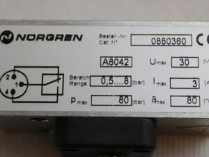 NORGREN 0880360 Druckschalter -OVP/unused-