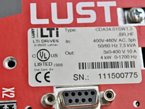 Lust LTI Drives CDA34.010.W1.3 -OVP/unused-