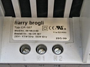 Harry Brogli CR 027 Heizgebläse -unused-