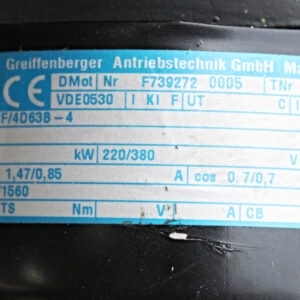 ABM SSG112F/4D63B-4 Getriebemotor -used-