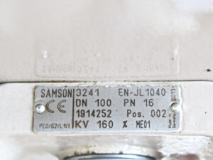 SAMSON 3241 EN-JL1040 DN100 PN16 -used-