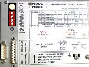 LAUER  PCS 090 Operator Panel/Bedienkonsole -used