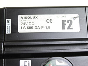 Pepperl + Fuchs VISOLUX LS 600-DA-P-1,5 F2 Datenlichtschranke + Halterung -used-