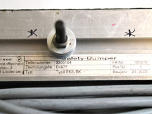 MAYSER EKS/BK Safety Bumper 2200104 -used-