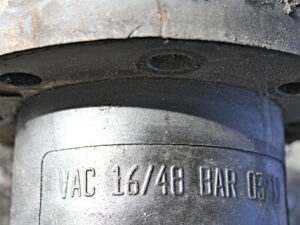 E&S VAC 16/48 BAR Gummikompensator DN 100 Länge 20 cm -used-