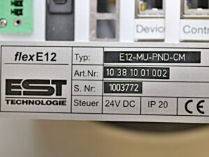 EST Technologie flex E12-MU-PND-CM Steuerungseinheit -used-