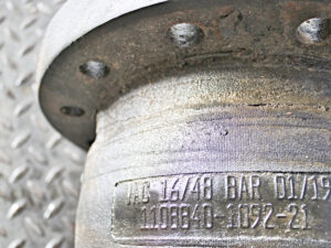 E&S VAC 16/48 BAR Gummikompensator DN 200 Länge 26cm – used-