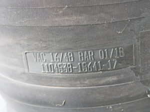 E&S VAC 16/48 BAR Gummikompensator DN 345 Länge 40 cm -used-