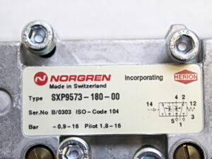 IMI NORGREN SXP9573-180-00 Magnetventil -unused-
