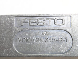 Festo VDMA 24 345-B-1 Anschlussplatte für Magnetventile -used-