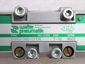 Walter Pneumatik X-GRA 100-11176 Magnetventil 2-10 bar -unused-