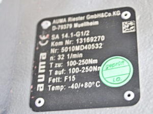 AUMA SA 14.1-G1/2 electric Multiturn -used-