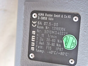 Auma SA 07.5-G0 +VD00 63-4/45 Elektrischer Drehantrieb-used-