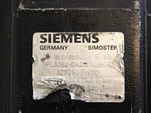 Siemens 1FL3062-0AC31-0BG0 + Alpha LP 120-M01-10 -111-000 -used-