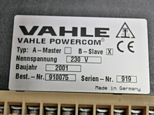 Vahle Powercom Slave 0910075 Datenüberttragung -used-